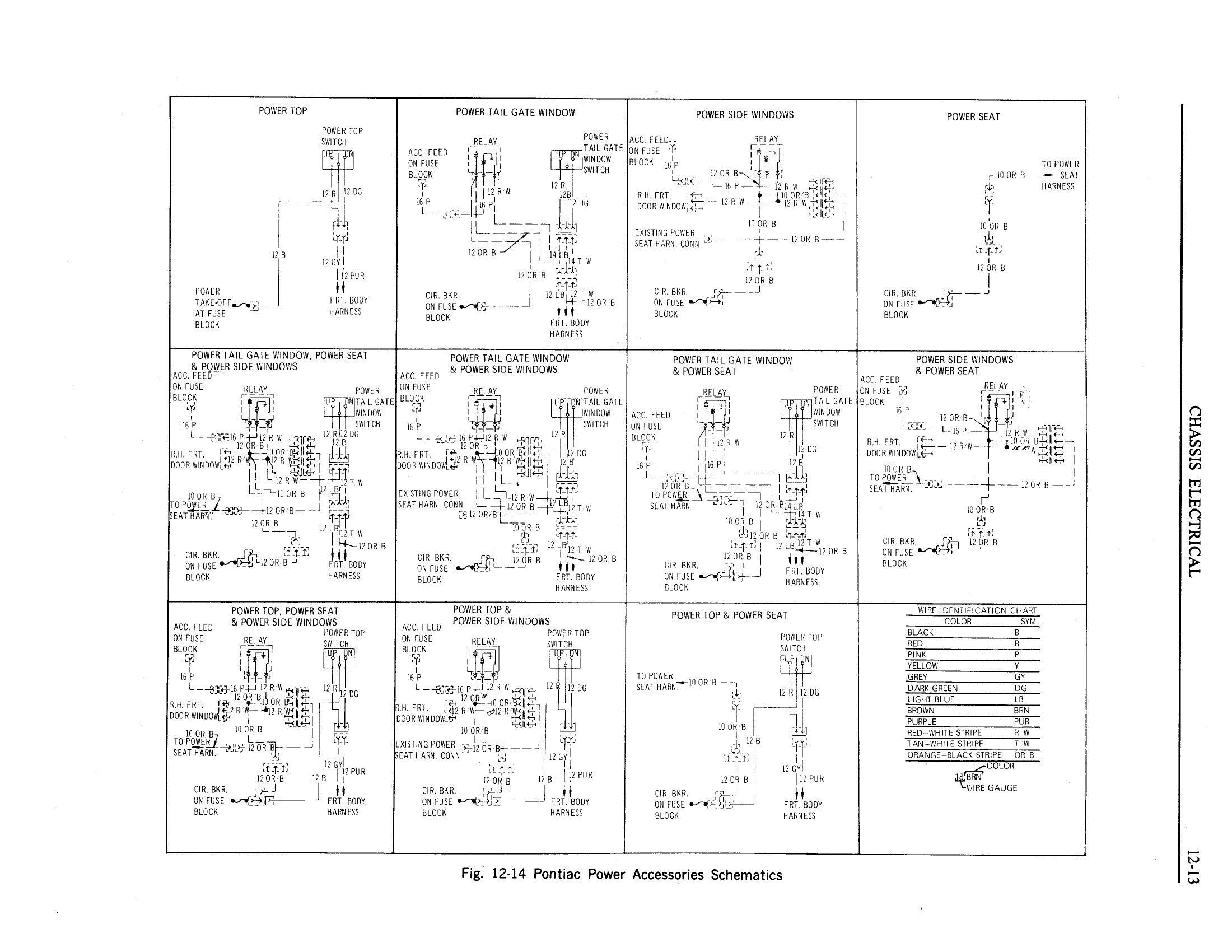 1970 Pontiac Chassis Service Manual - Chassis Electrical Page 13 of 67